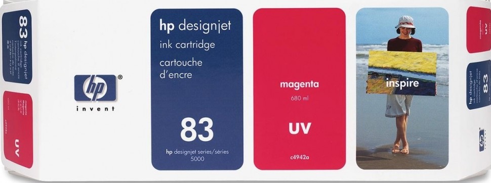 Картридж №83 для HP Designjet 5000/5500 (C4942A) пурпурный ТЕХНОЛОГИЯ ОРИГ