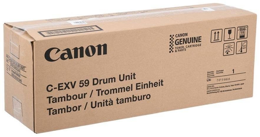 Фотобарабан Canon C-EXV59 DU 3761C002 Black оригинальный для Canon imageRUNNER 2625/ 2630/ 2645, чёрный​, 150000 стр.​​