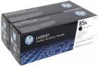 Картридж HP CE285AF/CE285AD (85A) оригинальный для принтера HP LaserJet Pro P1102/ 1104/ 1106/ 1107/ 1108/ 1109/ M1132/ 1134/ 1136/ 1137/ 1138/ 1139/ 1212/ 1213/ 1214/ 1216/ 1217/ 1248, двойная упаковка 2*1600 страниц