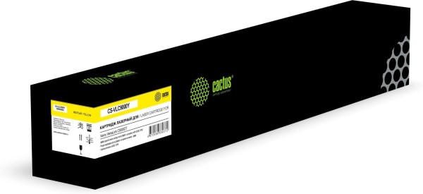 Картридж Cactus 106R04084 (CS-VLC9000Y) Yellow для Xerox VersaLink C9000DT, жёлтый, 26500 стр.