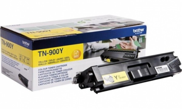 Картридж Brother TN-900Y (TN900Y) оригинальный для Brother HLL9200CDWT/ MFCL9550CDWT yellow (6 000 стр.)