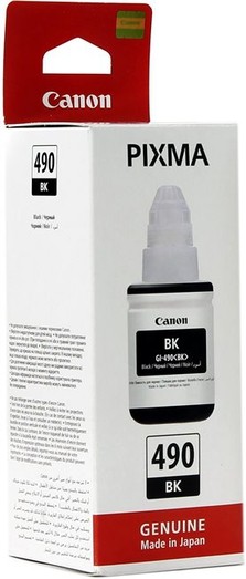 0663C001 Canon Чернила Canon GI-490 BK (black), 135 мл