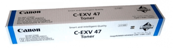 Тонер оригинальный Canon C-EXV47C 8517B002 для принтера Canon iR-ADV C351iF/ C350i/ C250i, голубой (21 500 стр.)