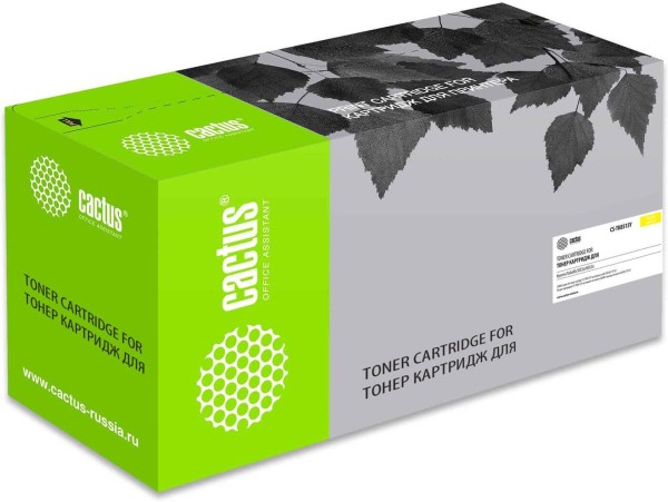 Картридж Cactus TK-8515Y (CS-TK8515Y) для Kyocera Taskalfa 5052ci/6052ci, желтый, 20000стр.