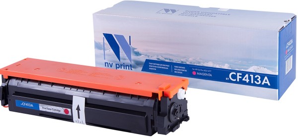 Картридж NV Print CF413A для принтеров HP LJ Pro M477fdn/ M477fdw/ M477fnw/ M452dn/ M452nw Magenta (2300k)