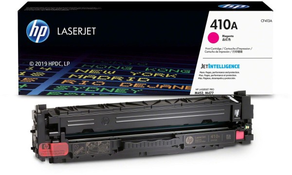 Картридж HP CF413A (410A) Magenta оригинальный для HP Color LaserJet Pro M377/ M477/ M452, пурпурный, 2300 страниц