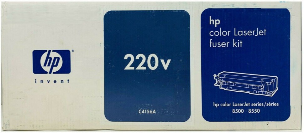 HP C4156A Комплект модуля термического закрепления Fuser Kit оригинальный для принтера HP Color LaserJet 8500, 8550, 220V