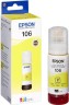 Epson C13T00R440 оригинальные чернила EcoTank (106 Yellow) для Epson L7160/ L7180, жёлтый, 70мл