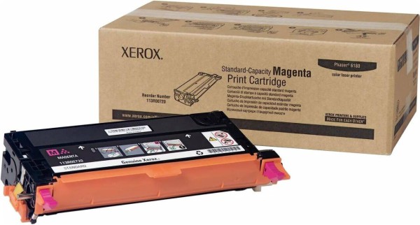 Картридж Xerox 113R00720 оригинальный для Xerox Phaser 6180, magenta (2000 страниц)
