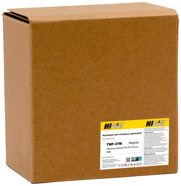 Тонер-картридж Hi-Black (HB-TNP-27M) для Konica-Minolta bizhub C25, Magenta, 6К