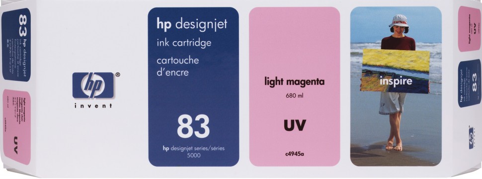 Картридж №83 для HP Designjet 5000/5500 (C4945A) светло-пурпурный ТЕХНОЛОГИЯ ОРИГ