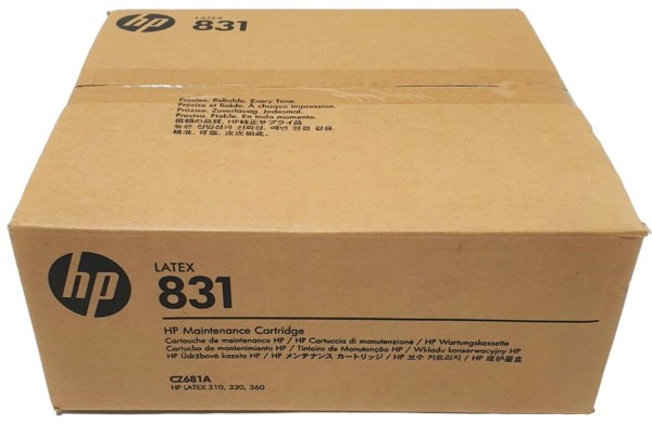 Картридж технического обслуживания HP №831 (CZ681A) Maintenance Cartridge оригинальный для HP Latex 310/ 330/ 360
