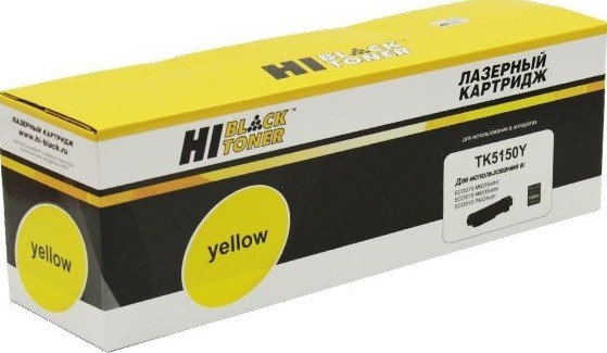 Картридж Hi-Black (HB-TK-5150Y) для Kyocera-Mita ECOSYS M6535cidn/ P6035, Y, 10K