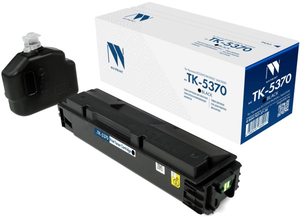 Картридж NV Print TK-5370K (NV-TK-5370Bk) Black для Kyocera ECOSYS PA3500cx/ MA3500cix/ MA3500cifx, чёрный, 7000 стр.