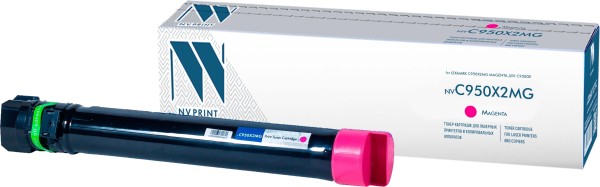 Картридж NV Print C950X2MG Magenta для принтеров Lexmark C950de, 24000 страниц