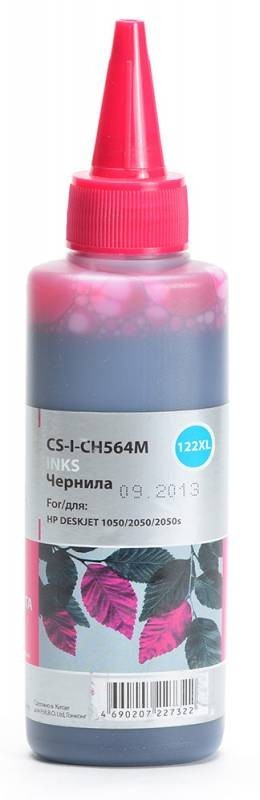 Чернила Cactus CS-I-CH564M для принтеров HP DJ 1050/ 2050/ 2050s, пурпурный 100мл