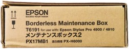 Ёмкость для отработанных чернил Epson T6191/ PX17MB1 (C13T619100) Borderless Maintenance Box оригинальная для Epson Stylus Pro 4900/ 4910