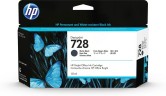 Картридж HP №728 (3WX25A) оригинальный для HP DesignJet T730/ T830, матовый черный, 130 мл.