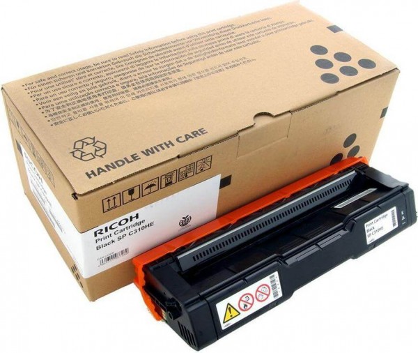 Картридж Ricoh SPC310E (406348/ 407638) оригинальный для Ricoh Aficio SP C231SF/ C232SF/ C231N/ C232DN/ C311N/ C312DN/ C320DN/ C242DN/ C242SF, черный, 2500 стр.
