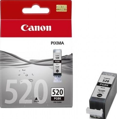 2932B004 Canon PGI-520Bk Картридж для IP3600, IP4600, MP540, MP620, MP630, MP980, Черный, 330стр.