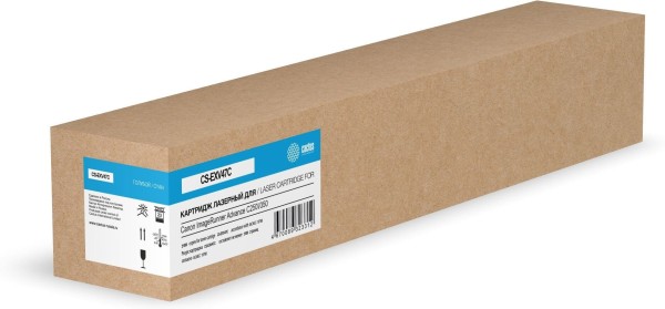 Картридж Cactus C-EXV47C (CS-EXV47C) Cyan для Canon imageRUNNER Advance C250/ C350, голубой, 21500 стр.