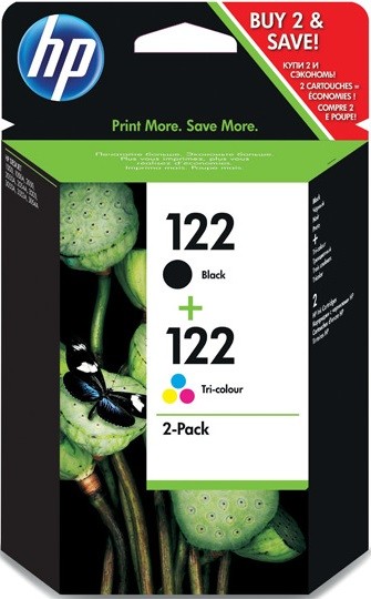 Комплект HP (CH561HE+CH562HE) (CR340HE) Сдвоенная упаковка №122 0120323    