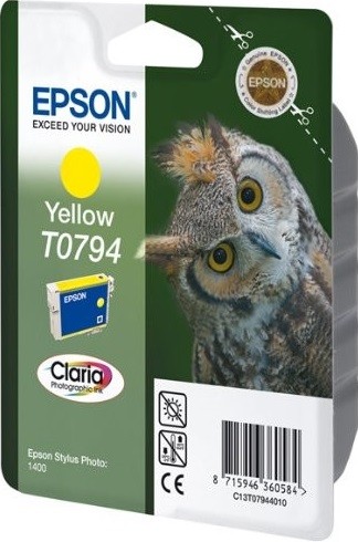 EPSON C13T07944010 Картридж желтый {Epson Stylus Photo 1500W,A3}