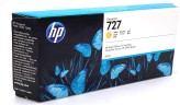 Картридж HP №727 (F9J78A) оригинальный для HP DesignJet T1500/ T1530/ T2500/ T2530/ T3500/ T920/ T930, желтый, 300 мл