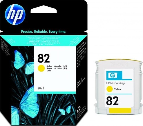 Картридж HP DJ 510 (CH568A) желтый 29мл №82