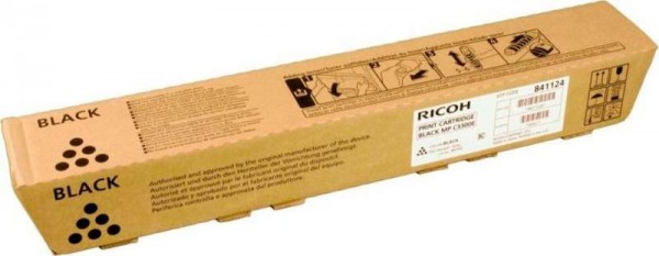 Картридж Ricoh MP C3501E/ C3300E (842043/841124) оригинальный для Ricoh Aficio MP C2800/ C3001/ C3300/ C3501, черный, 20000 стр.