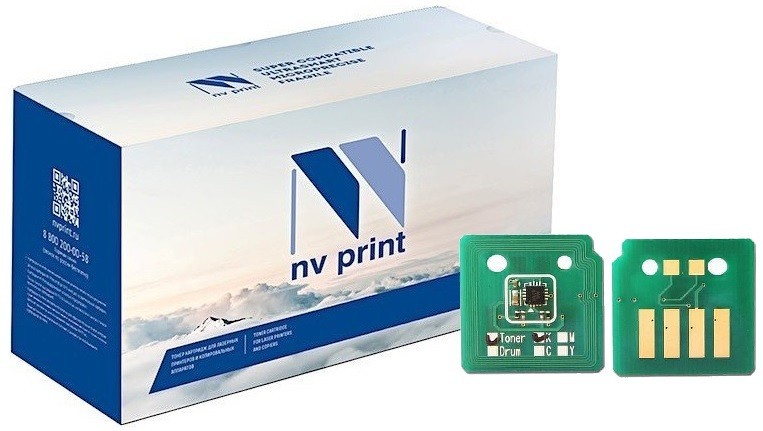Комплект NV Print KP1-CF218A Black для принтеров HP LaserJet Pro M104a/ M104w/ M132a/ M132fn/ M132fw/ M132nw (картридж +чип), 1400 страниц
