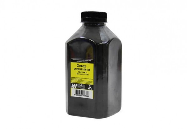 Тонер Hi-Black для Xerox Phaser 6120/ 6115/ 6121,  Тип 2.0, Black, 220 г, банка