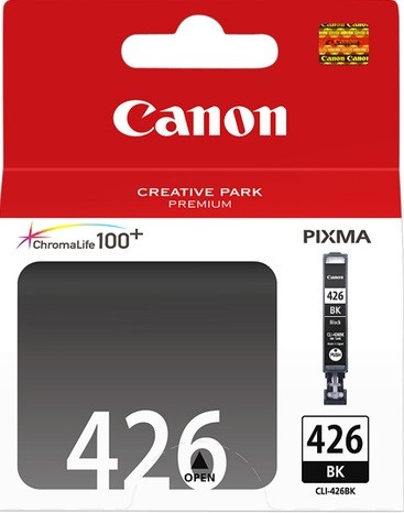 4556B001 Canon CLI-426bk Картридж для Pixma iP4840/MG5140/5240/6140/8140, Черный, 1505стр.