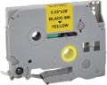 Картридж Cactus TZe-621 (CS-TZ621) для Brother P-touch 1010/ 1280/ 1280VP/ 2700VP, чёрный на жёлтом, 8мм х 8м