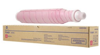 Картридж Konica-Minolta TN-619M (A3VX350) оригинальный для принтера Konica-Minolta bizhub C1060/ C1070/ C1070P, пурпуный, 54500 стр.