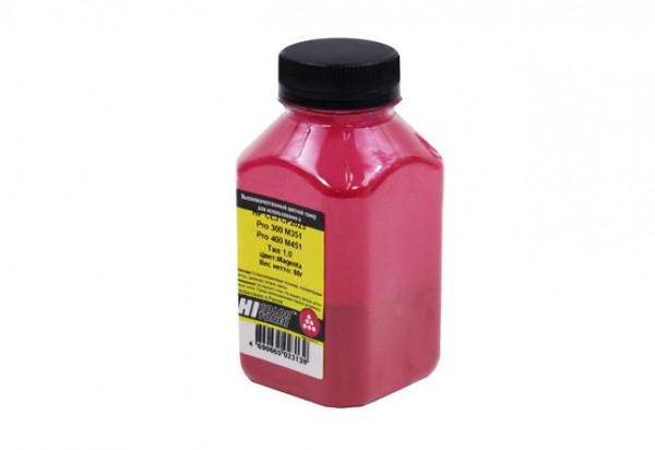 Тонер Hi-Black для HP CLJ CP2025/ Pro 300 M351/ Pro 400 M451, Тип 1.0, Magenta, 80 г, банка