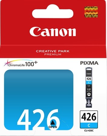 4557B001 Canon CLI-426C Картридж для iP4840, MG5140, MG5240, MG6140, MG8140, Голубой, 446стр.