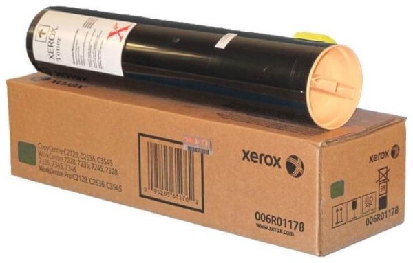 Картридж Xerox 006R01178 оригинальный для Xerox WorkCentre 7228/ 7235/ 7245/ 7328/ 7335/ 7345/ 7346, WorkCentre Pro C2128/ C2636/ C3545, yellow, (16000 страниц)