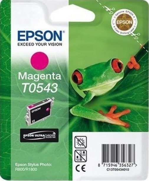 C13T05434010 Картридж Epson T0543 для Stylus Photo R800 (пурпурный) (cons ink)