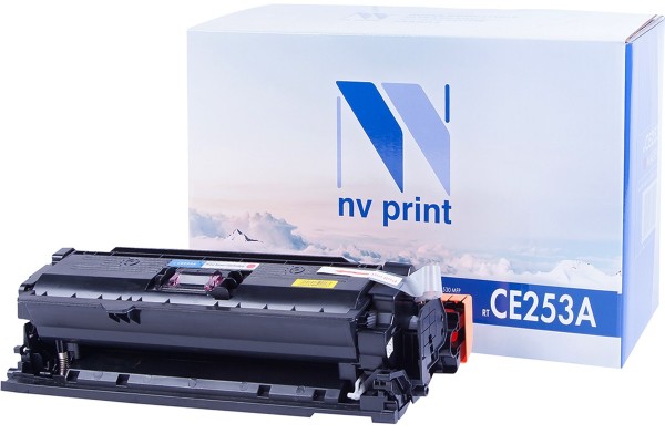 Картридж NV Print CE253A Magenta для принтеров HP LJ Color CM3530/ CP3525 (7000k)