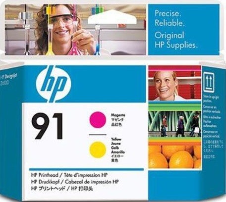 Картридж HP Designjet Z6100 (C9461A) пурпурн, желт. головка 775ml №91 0120339