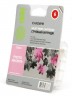 Картридж струйный Cactus CS-BCI6PM светло-пурпурный (12мл) для Canon BJC-8200/MP750/MP760/MP780/iP4000/iP5000/iP6000D/iP8500/S800/S820D/S830D/S900/S9000/i865/i905D/i9100/i950/i965/i990/i9900/i9951