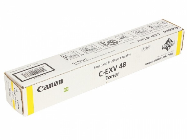 Картридж Canon C-EXV48Y 9109B002 оригинальный для Canon iR C1325iF/1335iF, желтый, 11500 стр.