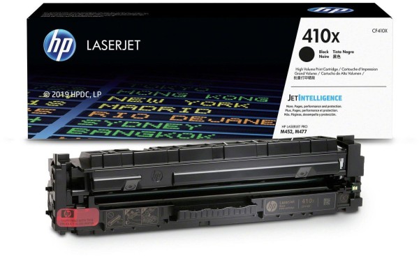 Картридж HP CF410X (410X) Black оригинальный для HP Color LaserJet Pro M377/ M477/ M452, чёрный, увеличенный, 6500 страниц