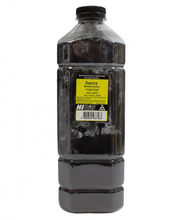 Тонер Hi-Black для Xerox WorkCentre 7120/ 7220, Black, 425 г, банка
