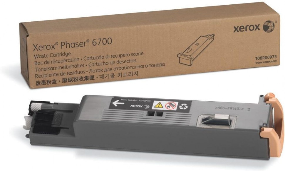 Контейнер для отработанного тонера XEROX 108R00975 оригинальный для Xerox Phaser 6700 (25000 страниц)