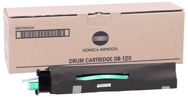 Фотобарабан Konica-Minolta DR-120 (9967000924) оригинальный для принтера Konica-Minolta bizhub 130/ 131/ 190/ 240, чёрный, 30000 стр.