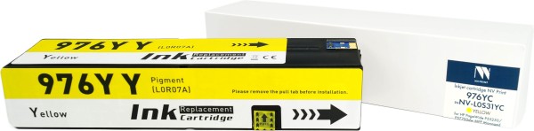 Картридж NV Print №976YC (NV-L0S31YC) Yellow для HP PageWide Managed P55250dw/ P57750dw, жёлтый, 16000 стр.