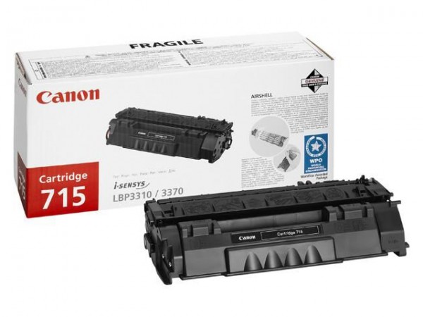 Canon 715 1975B002 оригинальный картридж для принтера Canon LBP-3310, i-Sensys 3370