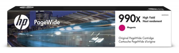 Картридж оригинальный HP 991X (M0J94AE​) для PageWide-Pro 750/ 772/ 777, красный, 16000 стр., 194 мл.